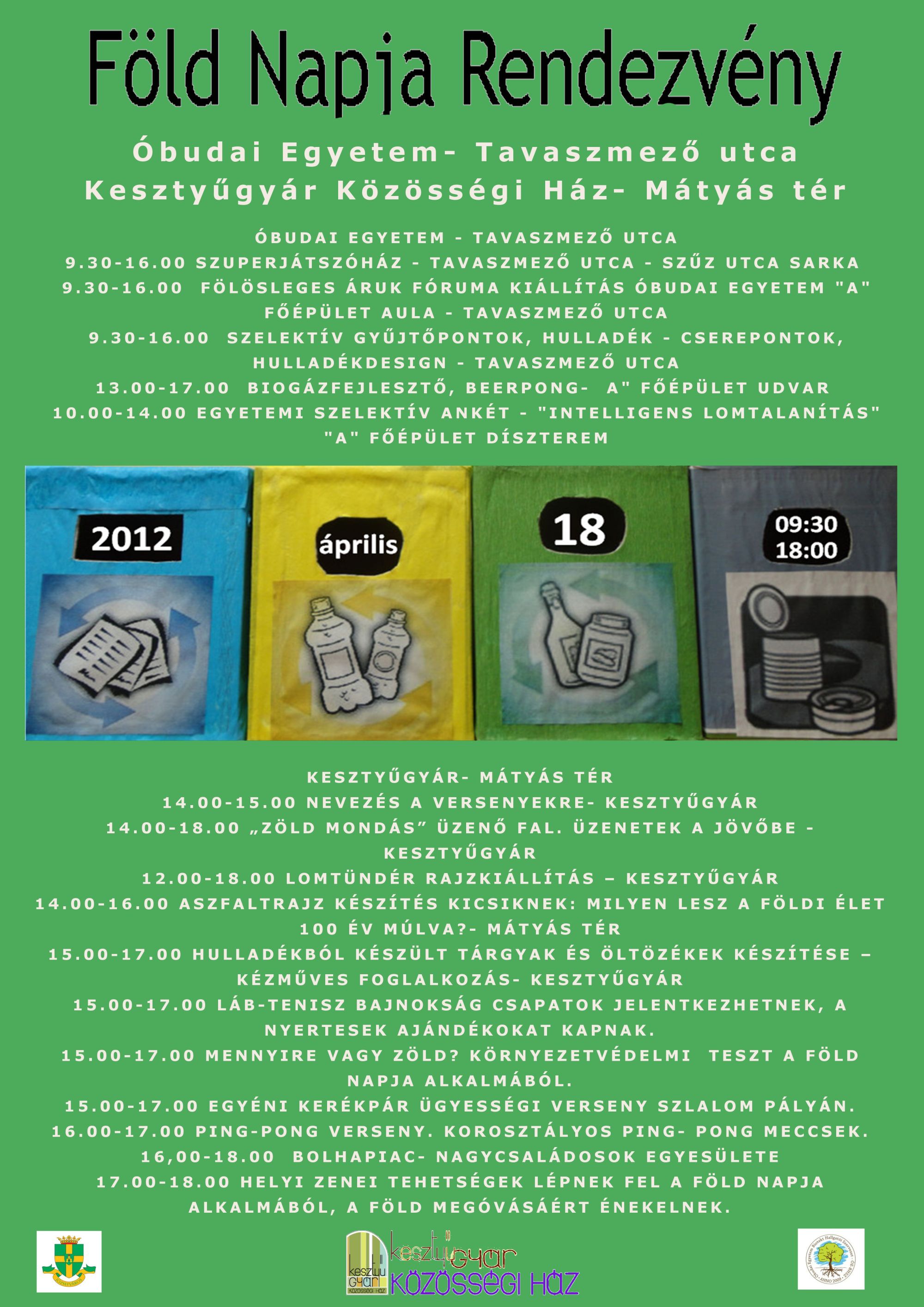 föld napja program