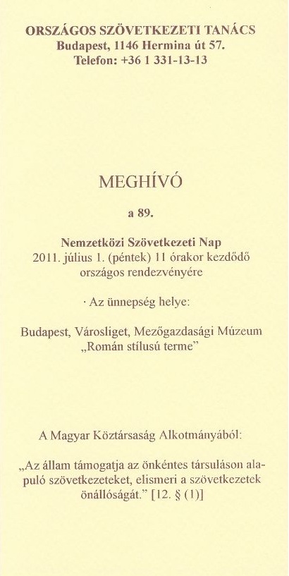meghívó